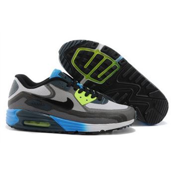 Nike Air Max Lunar 90 C3 0 Mens Shoes Gray Black Green Blue New Sale